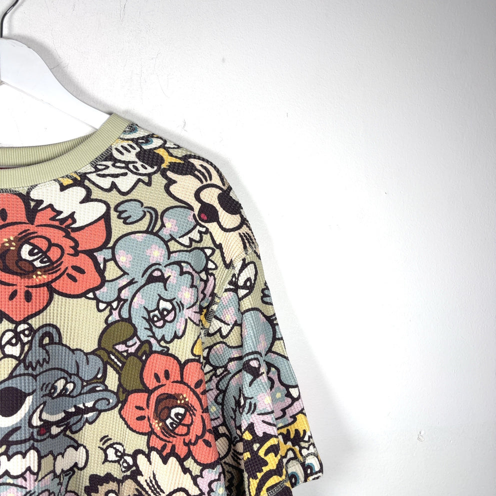 Kenzo Waffle Allover Graphic T-Shirt