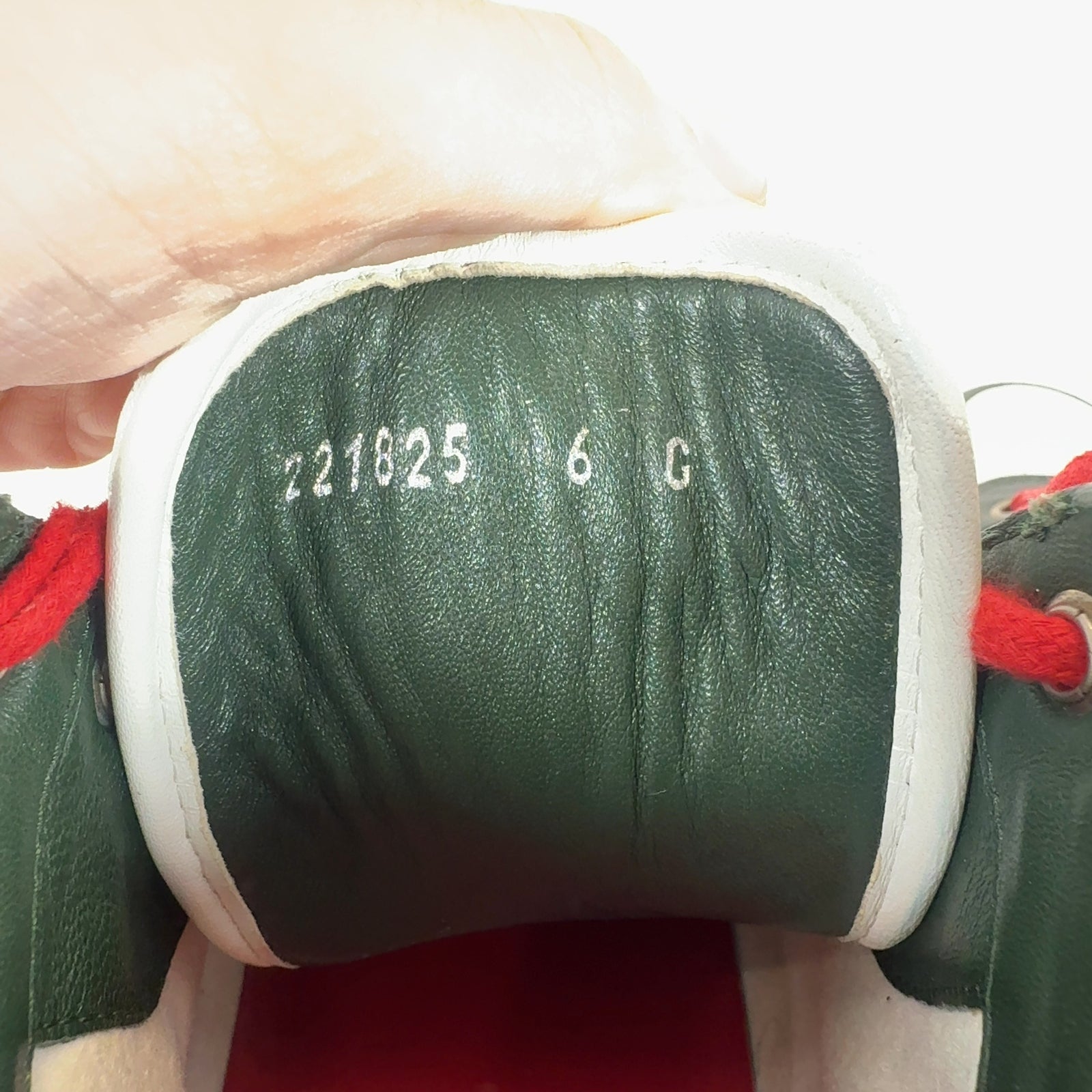 Gucci GG Striped Hightop Sneakers