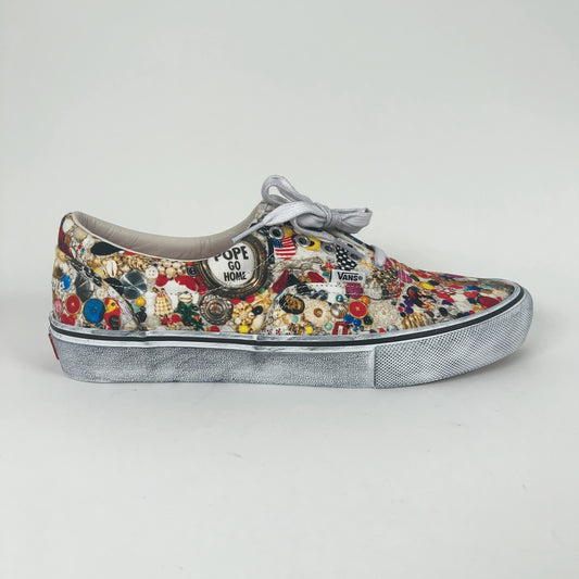 Supreme x Vans Mike Kelley 'Skate Era' Low-Top Sneakers