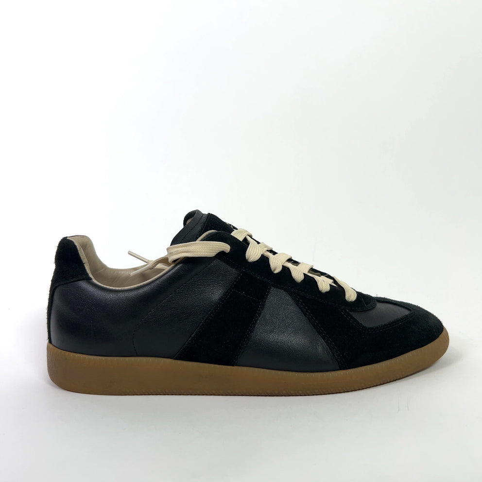Maison Margiela Black Replica Low-Top Gats