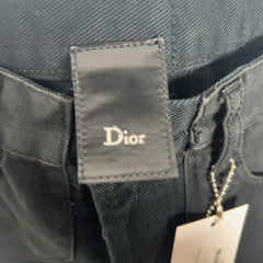 Dior AW07 'Navigate' Patchwork Black Jeans Size 29