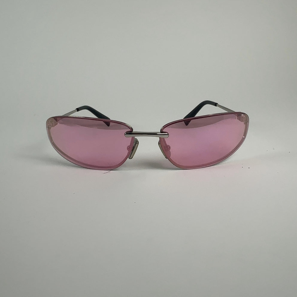 Miu Miu Pink Cateye Lense Sunglasses