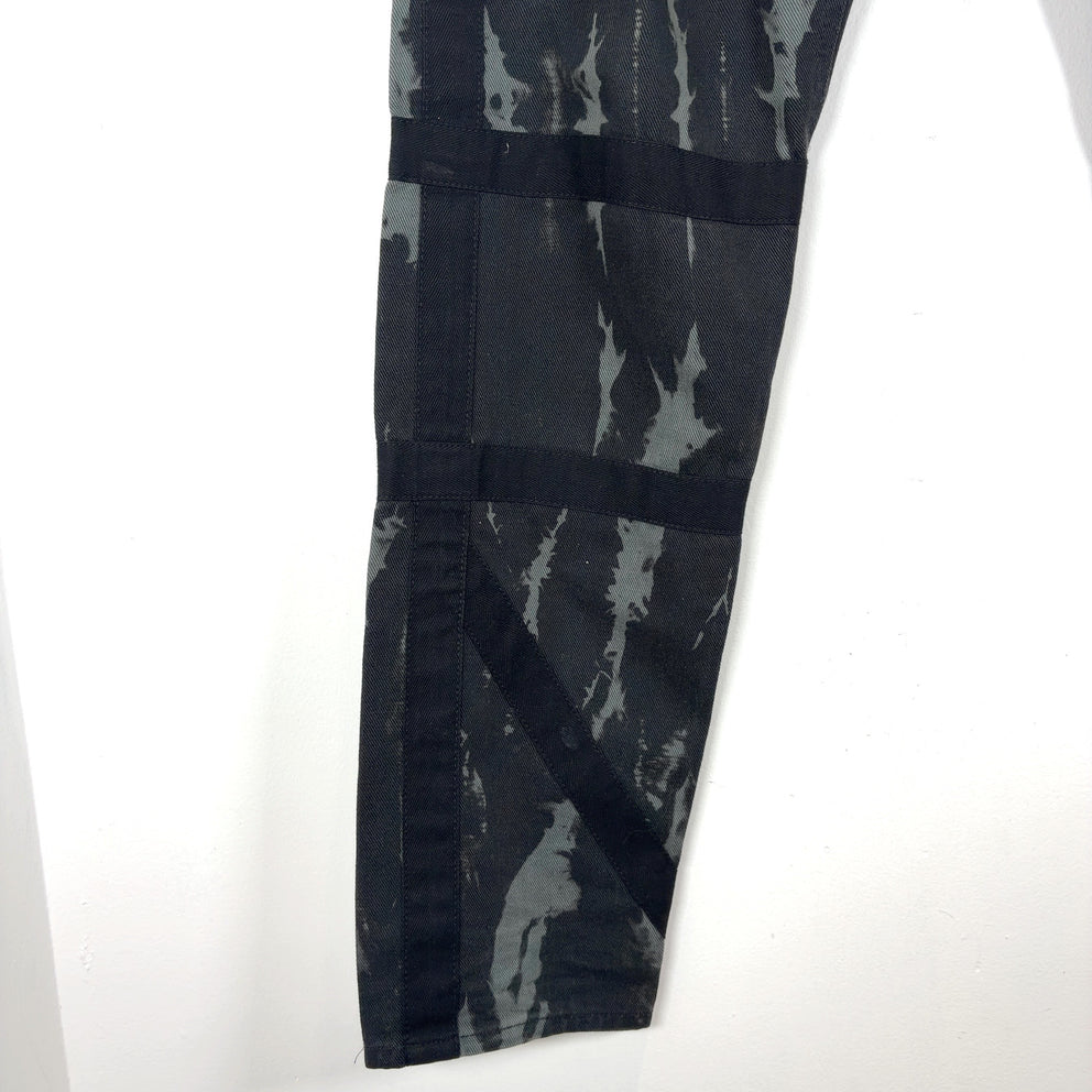 Dries Van Noten Tie Dye Bondage Jeans