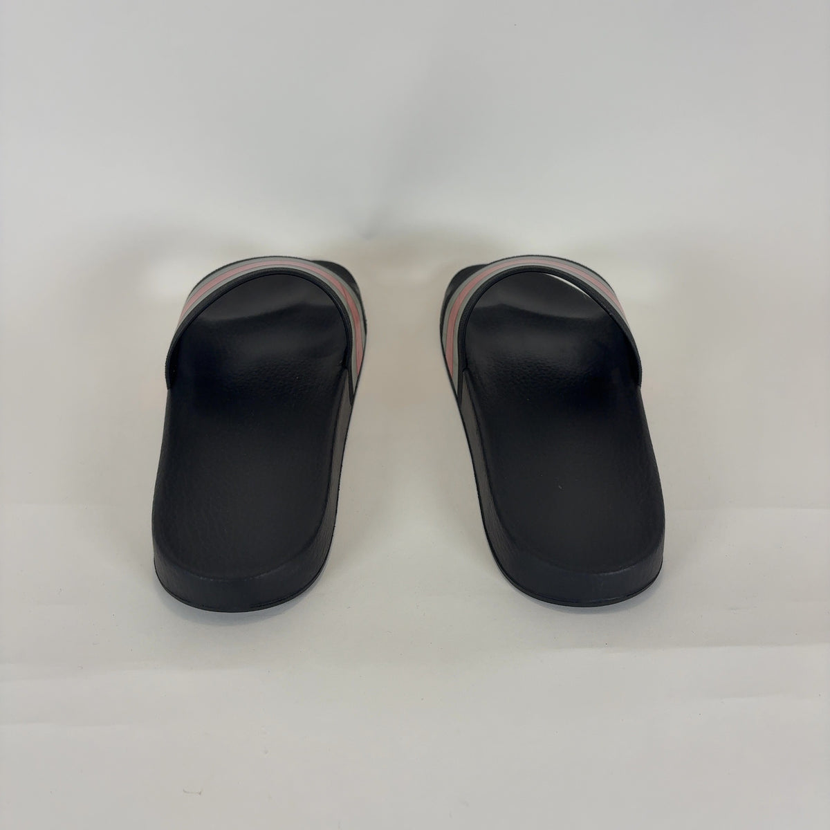 Gucci Striped Rubber Slides