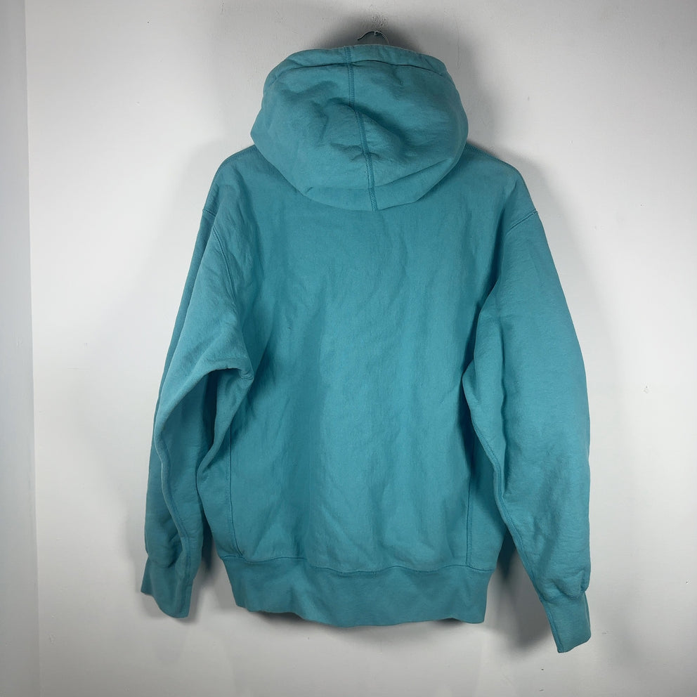 Supreme Arabic Teal Logo Hoodie