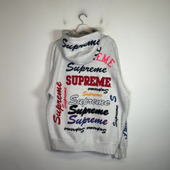 Supreme Multi Logo Applique Hoodie
