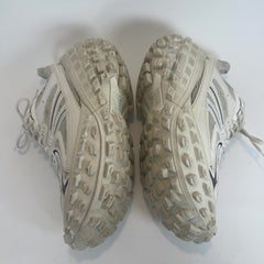 Balenciaga Eggshell Contrast Defender Lowtop Sneakers