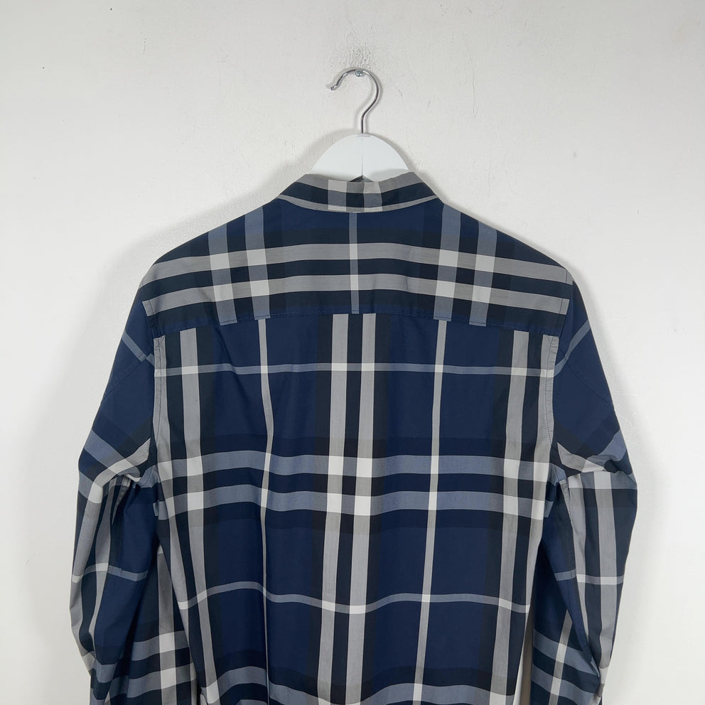 Burberry Blue Check Shirt