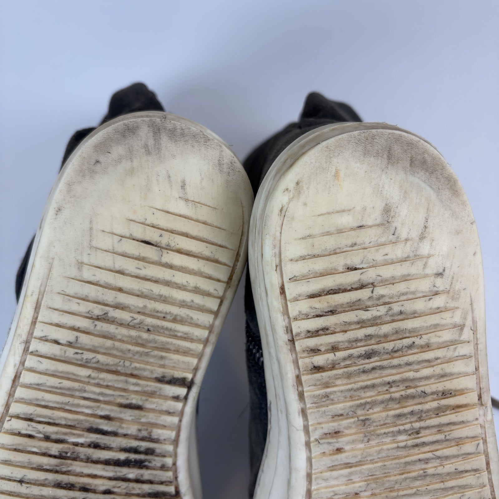 Rick Owens Dust Suede Cargobasket Sneakers