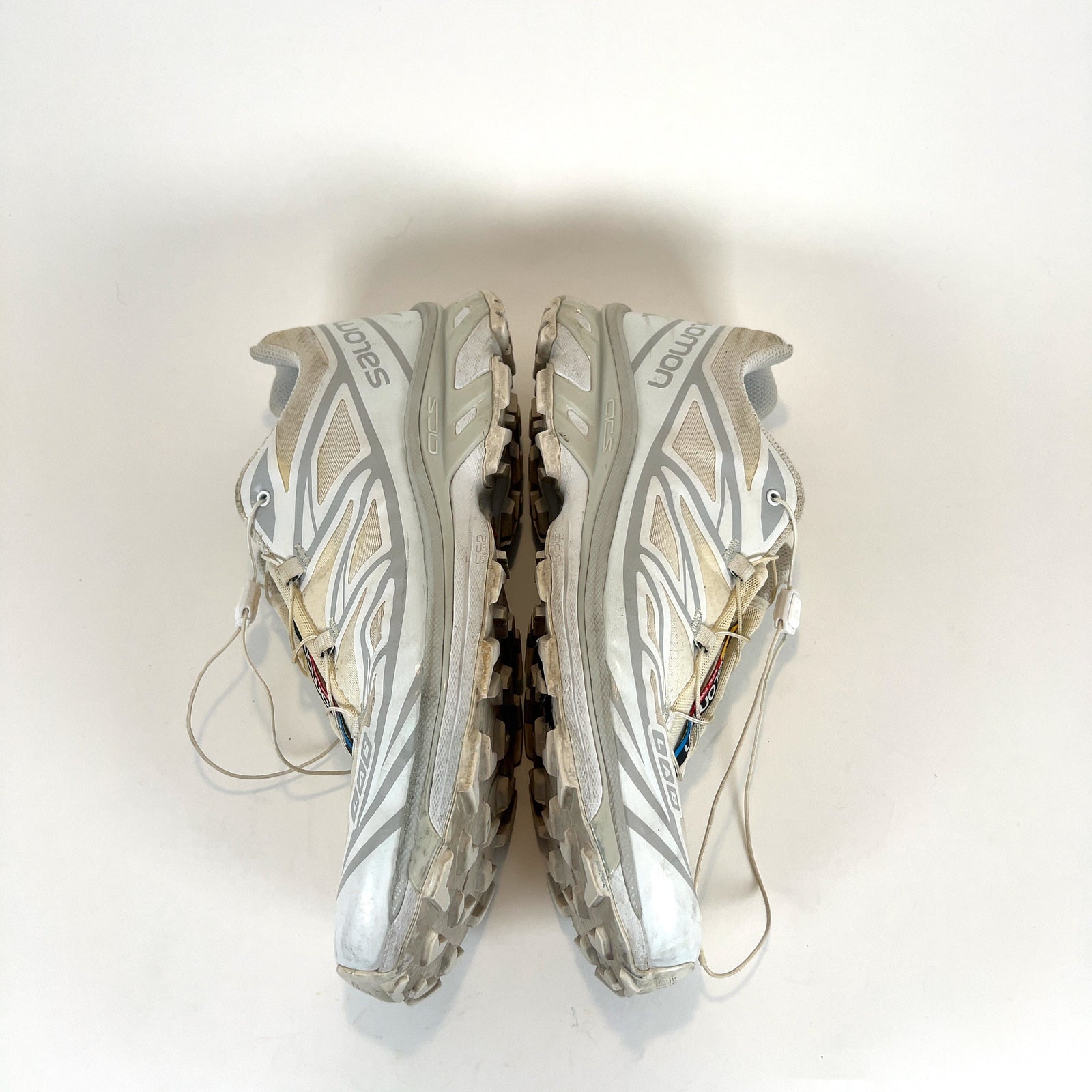Salomon White XT6 Lowtop Sneakers