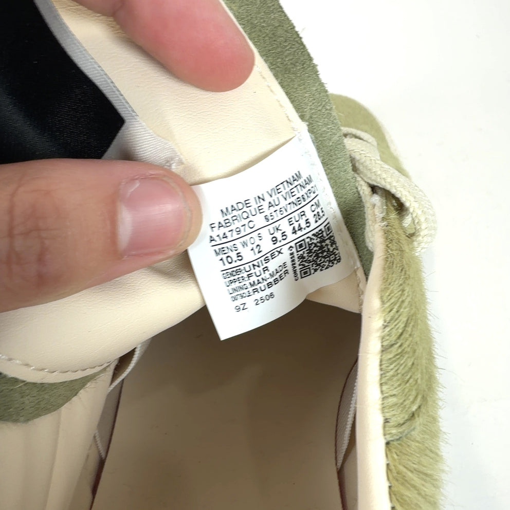 Rick Owens x Converse Ponyhair Lowtop Sneakers