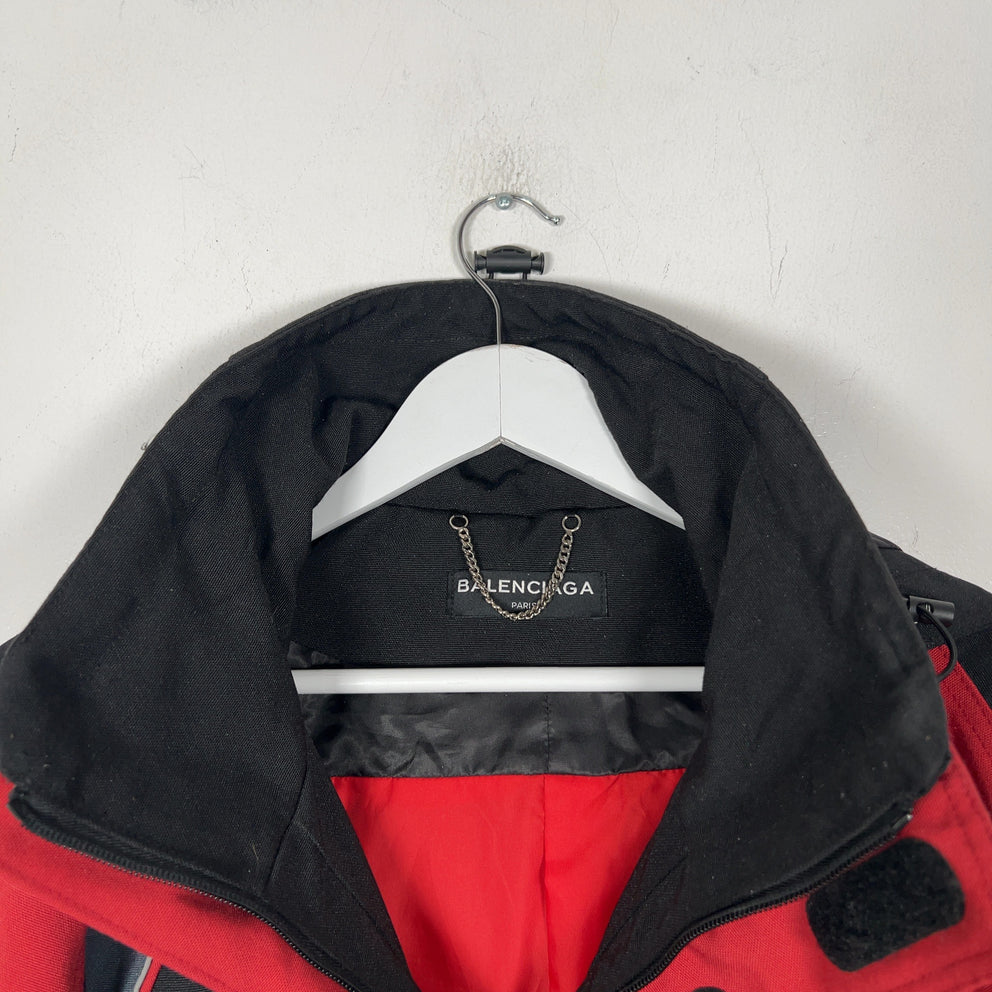 Balenciaga FW17 Campaign Swing Parka Jacket