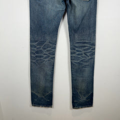 Hysteric Glamour Kinky Studded Light Wash Jeans