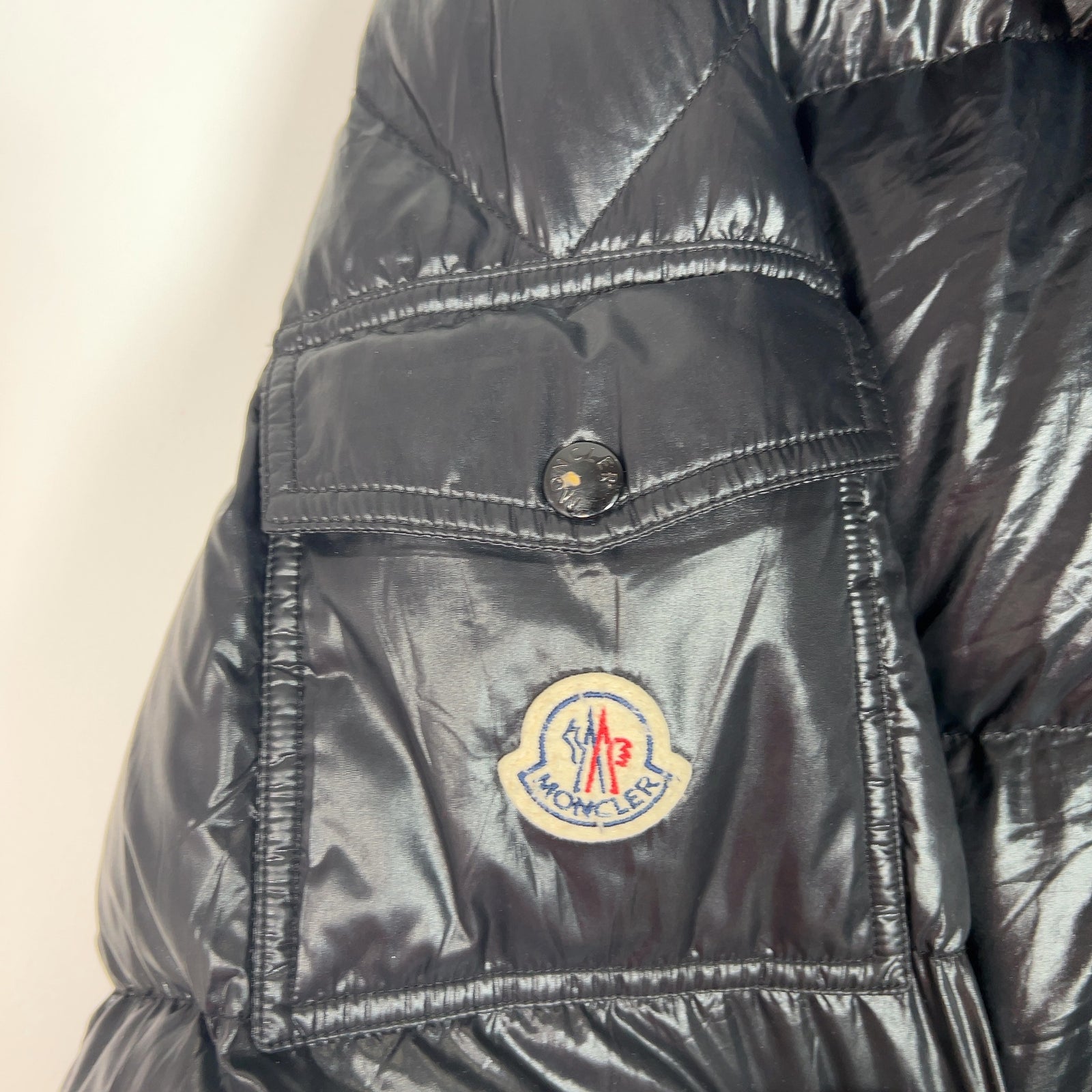 Moncler Black Erins Giubbotto Puffer Jacket