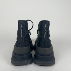 Alexander McQueen Floral Tread Slick Boots