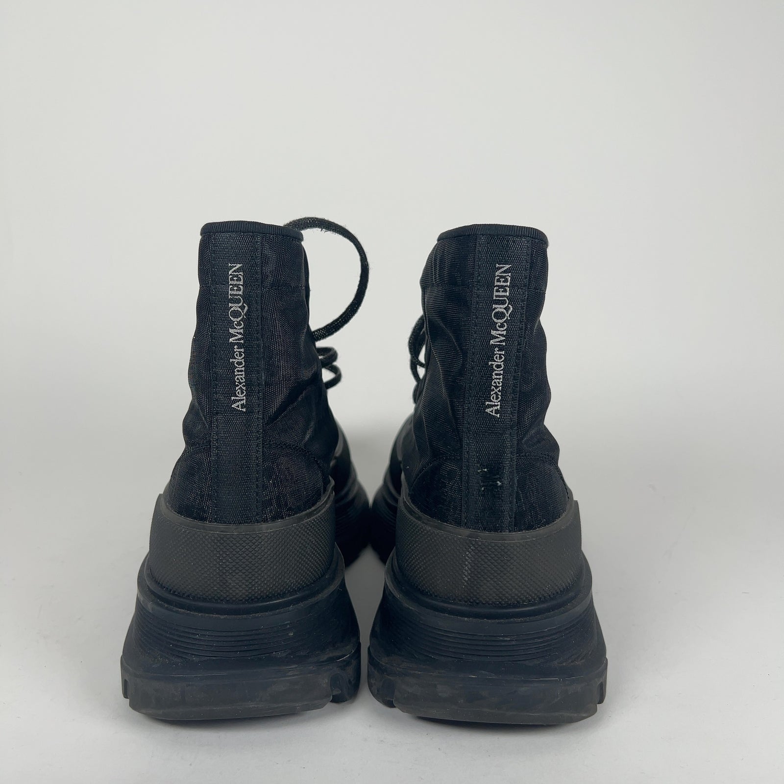 Alexander McQueen Floral Tread Slick Boots