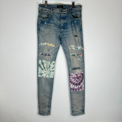 Amiri Tye Dye Patch Jeans Size 34