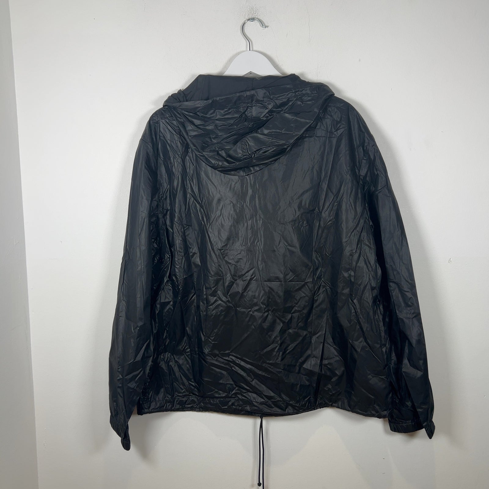 Saint Laurent Thin Nylon 1/2 Zip Pullover Jacket
