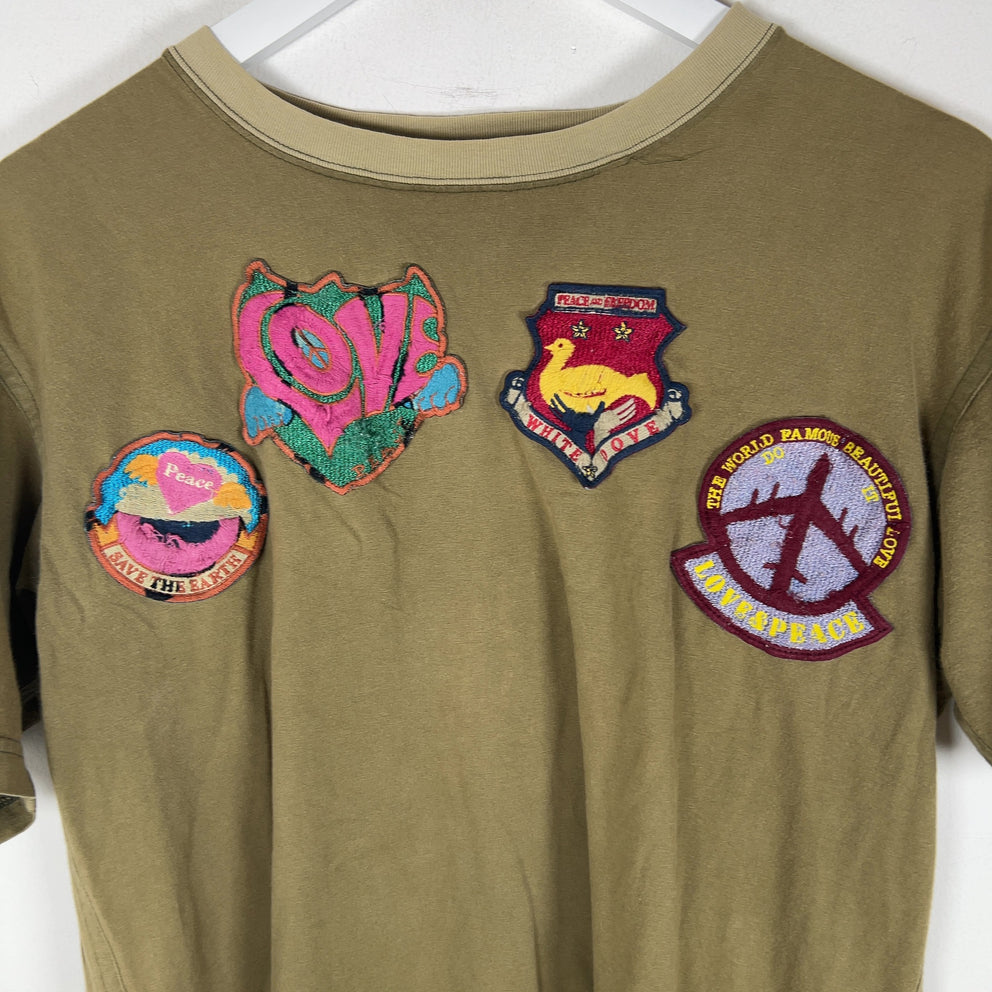 Junya Watanabe 06 Hippie Patched T-Shirt