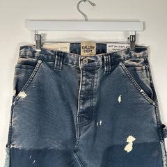 Gallery Dept Navy Double Knee Flare Pants Size 29
