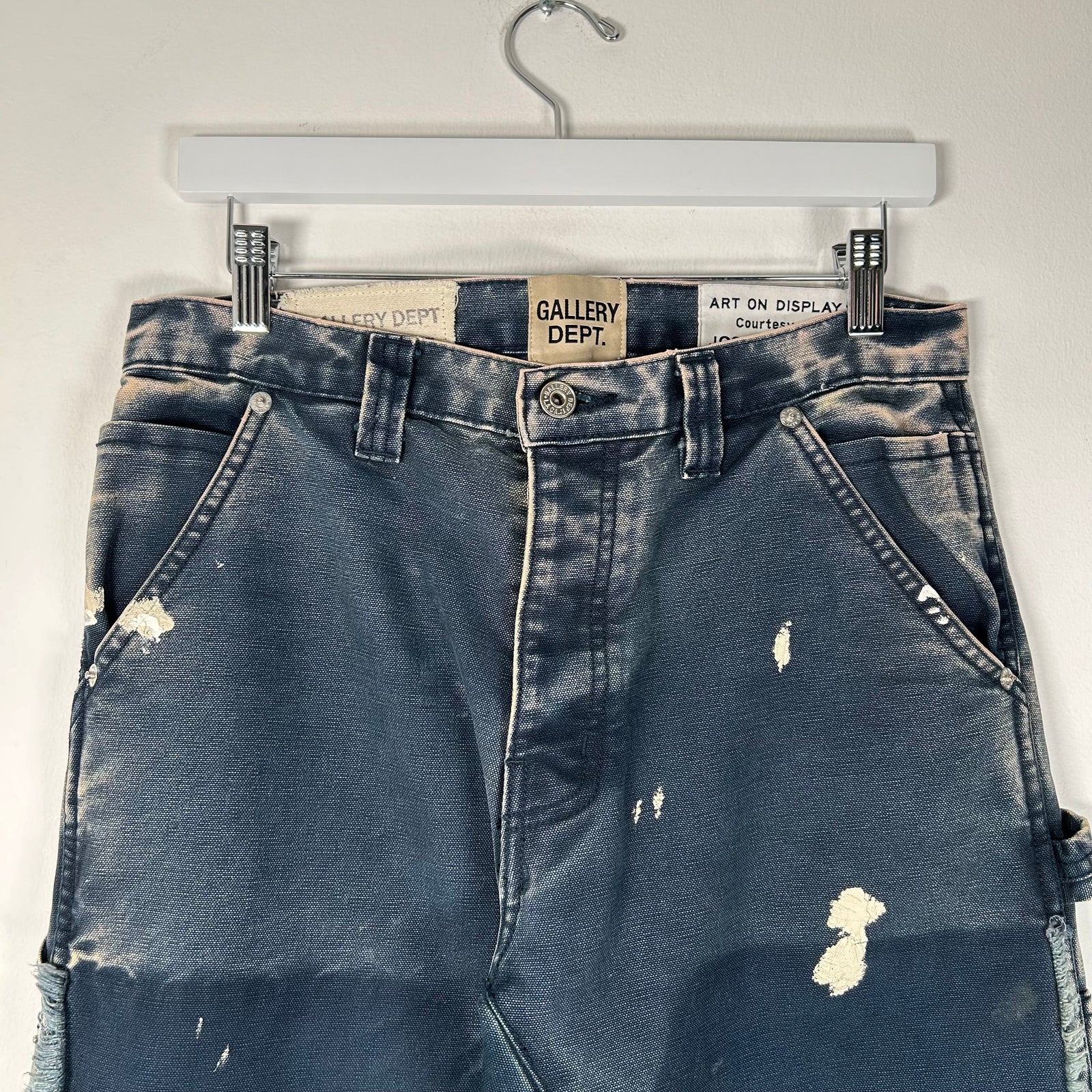 Gallery Dept Navy Double Knee Flare Pants Size 29