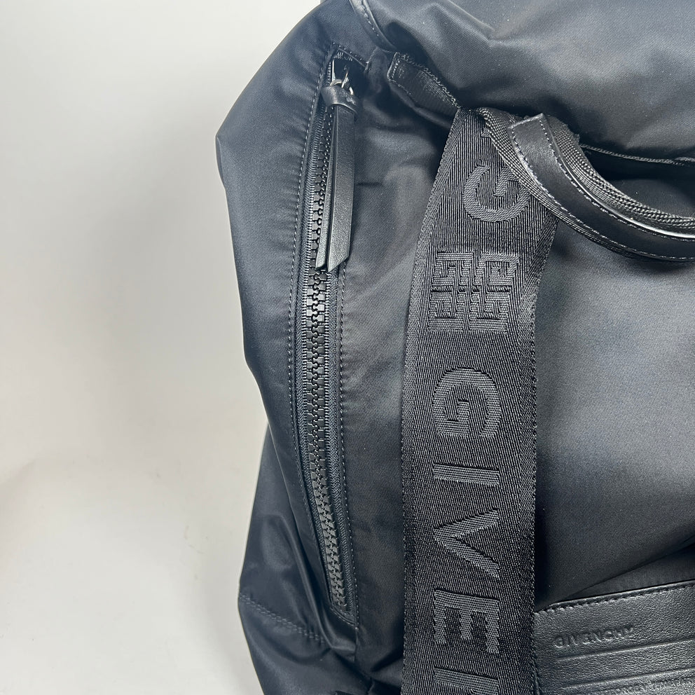 Givenchy Black Light3 Nylon Backpack