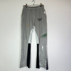 Gallery Dept Grey Paint Splatter Flare Sweatpants