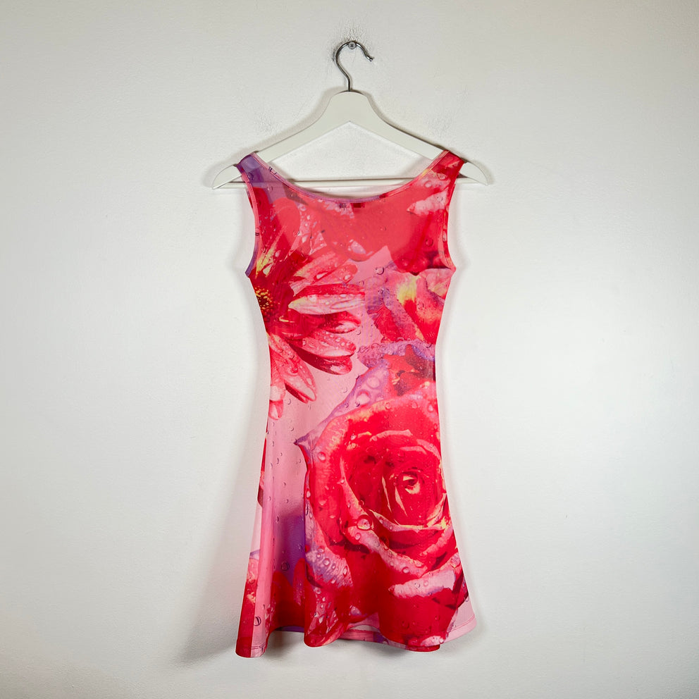 Miaou Pink Ginger Floral Minidress Size XS