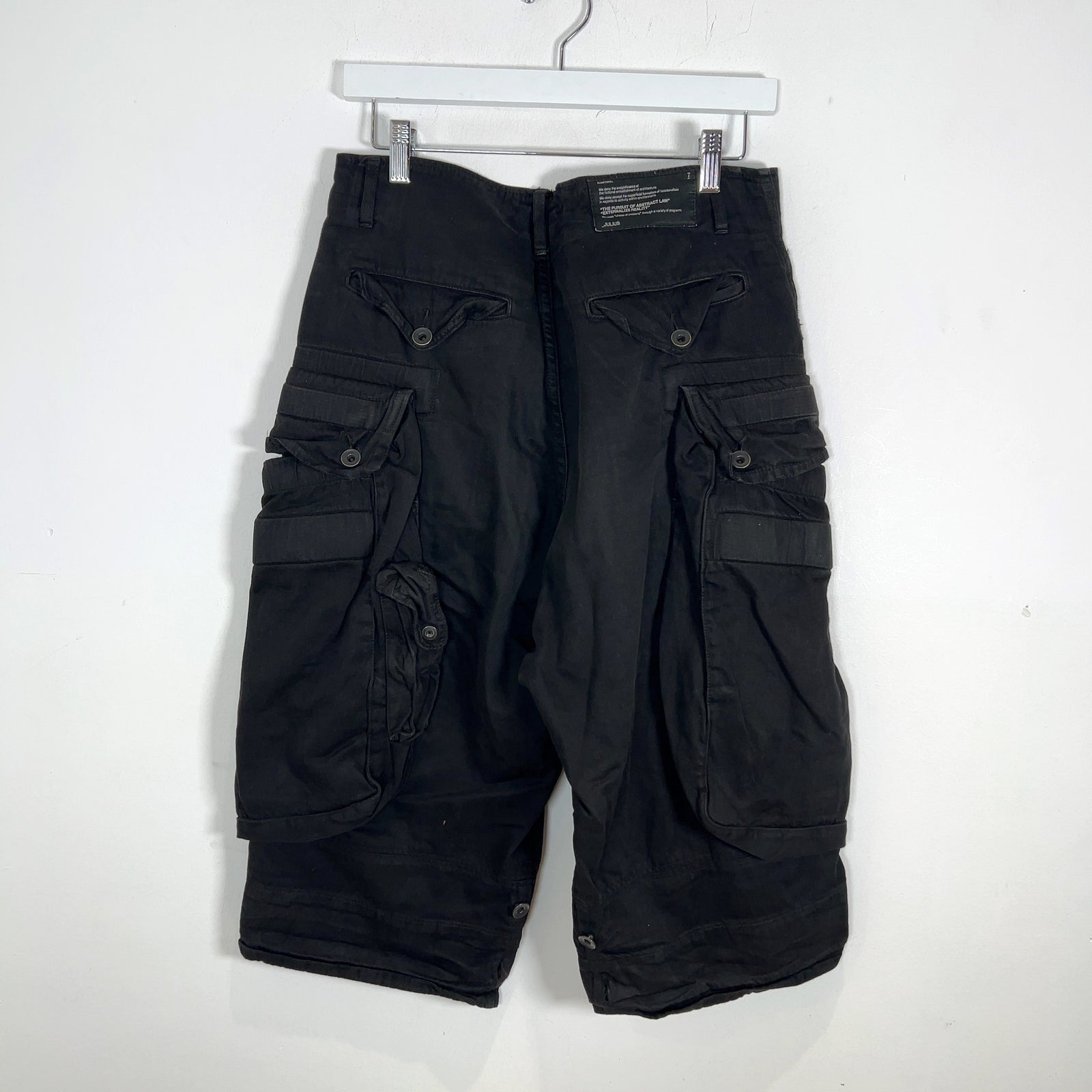 Julius SS11 Gasmask Cargo Shorts