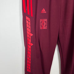 Yeezy Adidas Maroon Calabasas Track Pants Size S