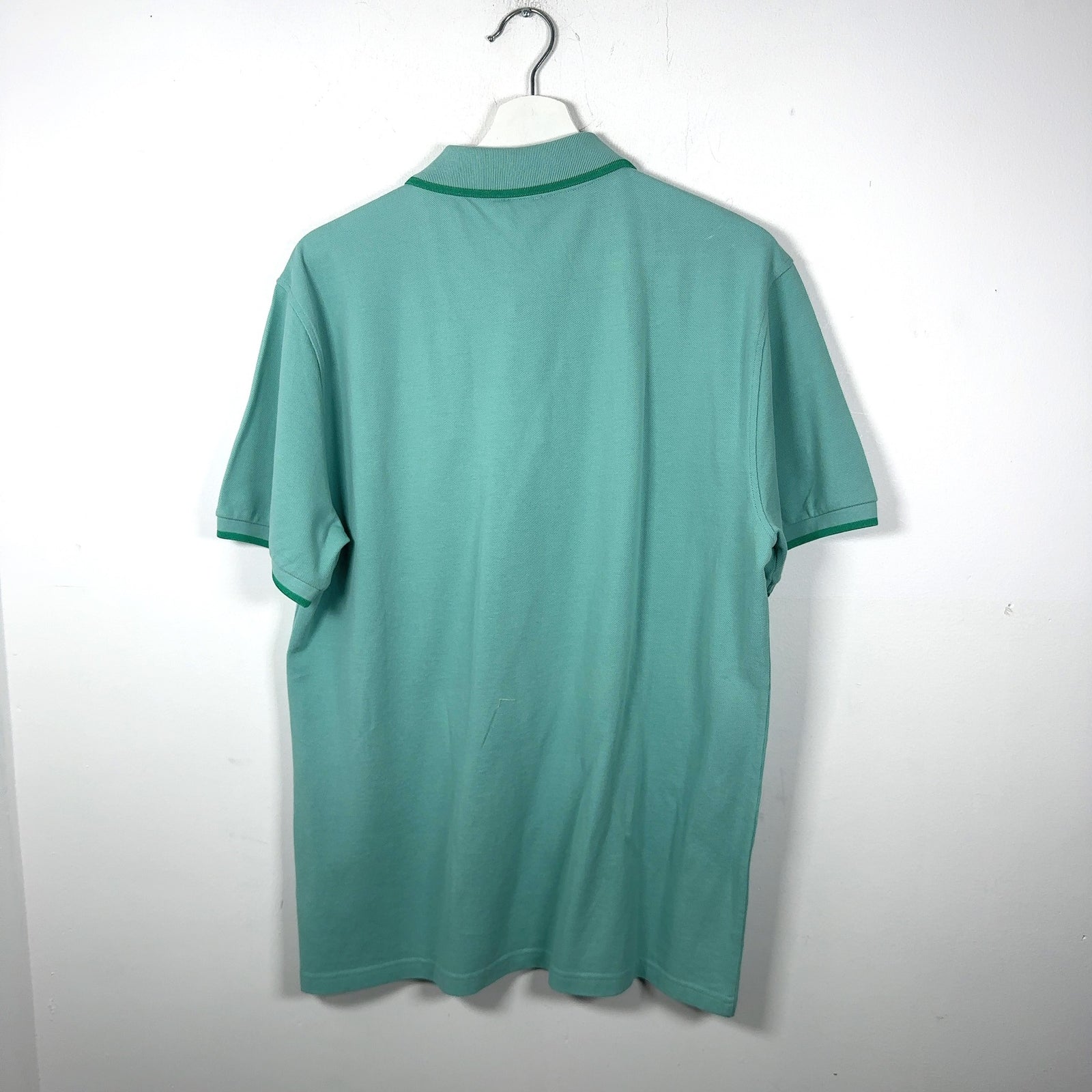 Kenzo Teal Tiger Embroidered Logo Polo