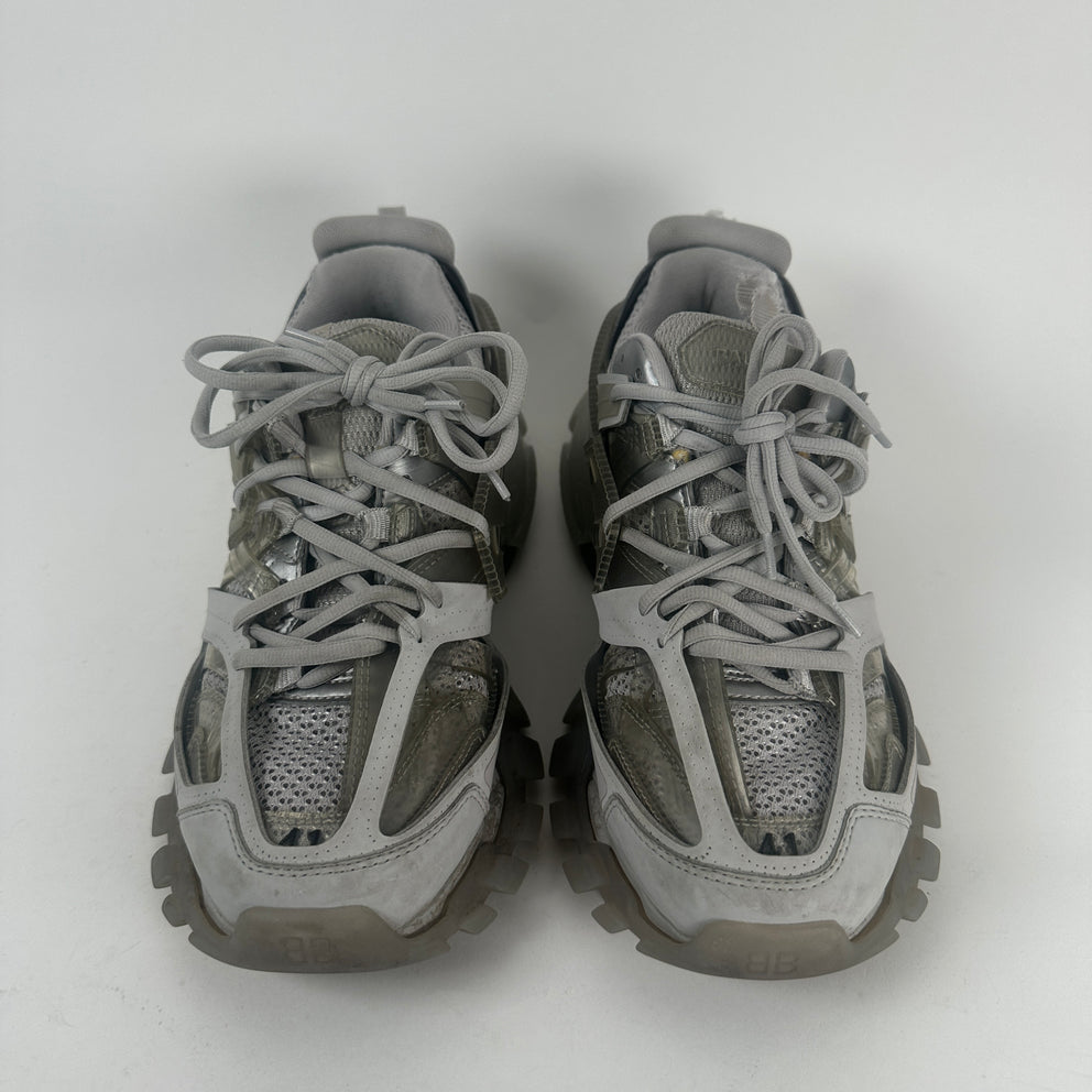 Balenciaga Grey Translucent Tracks Size 41