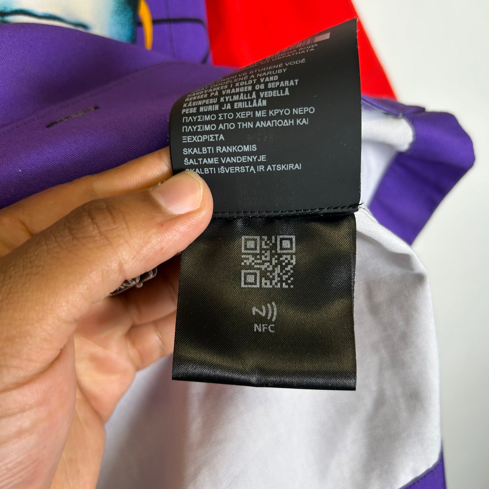 Prada FW19 Double Match Bowling Shirt