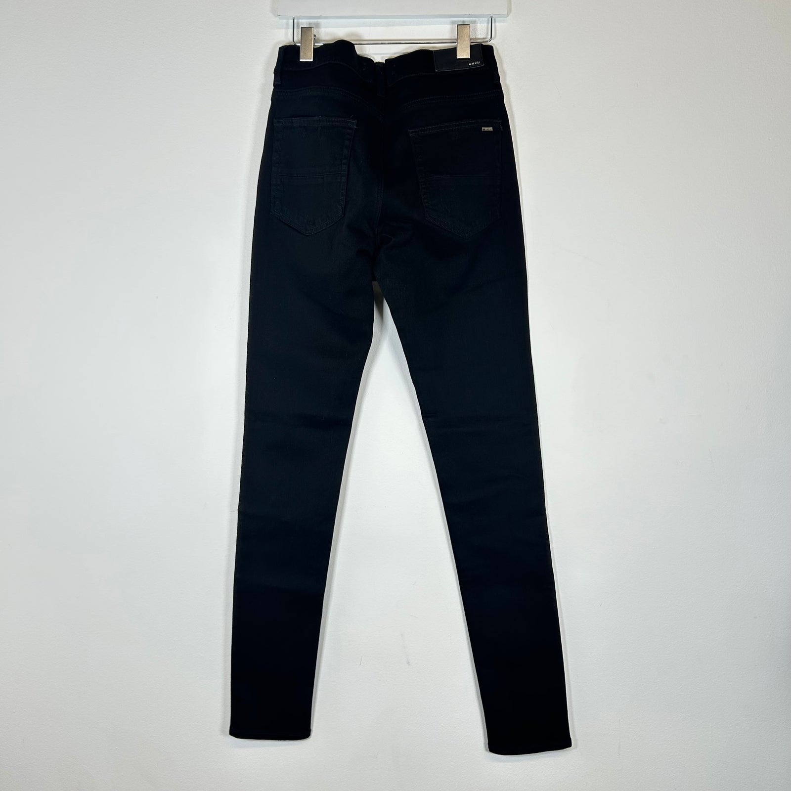 Amiri Black Plain Skinny Jeans Size 31