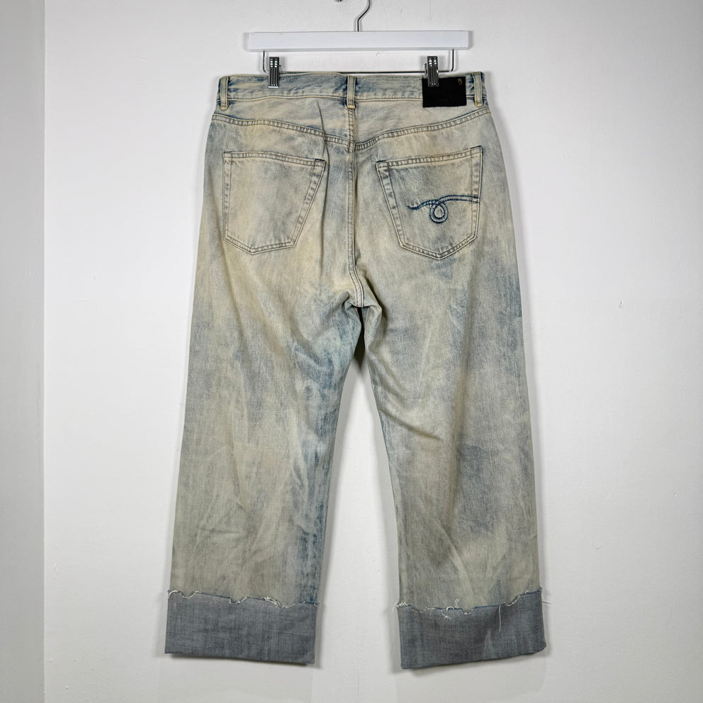 R13 Light Wash Jeans Size 33