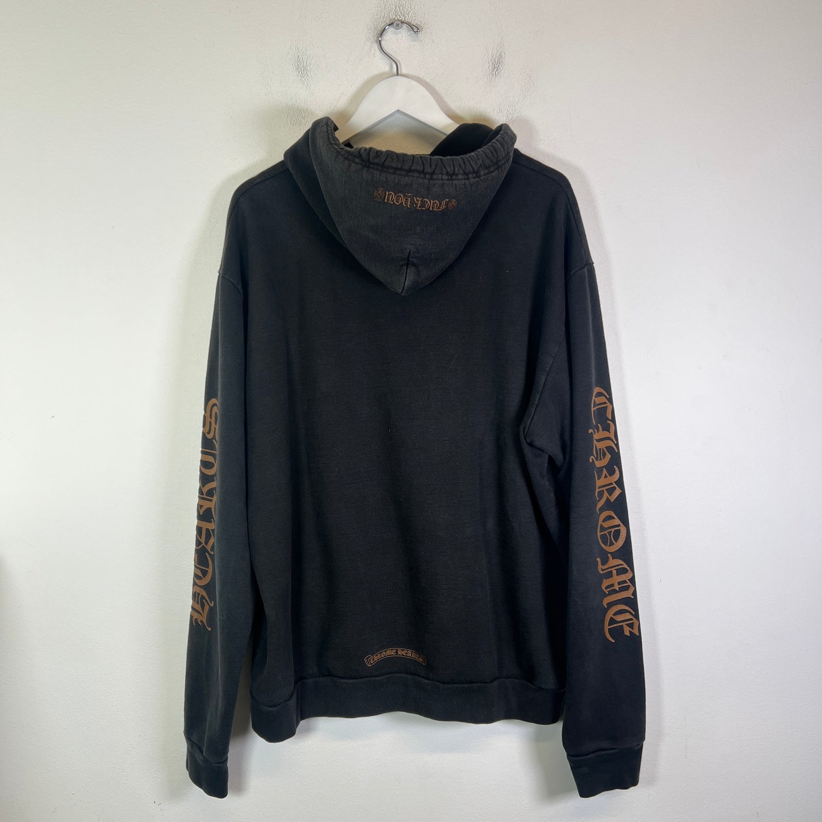 Chrome Hearts Vertical Logo Hoodie