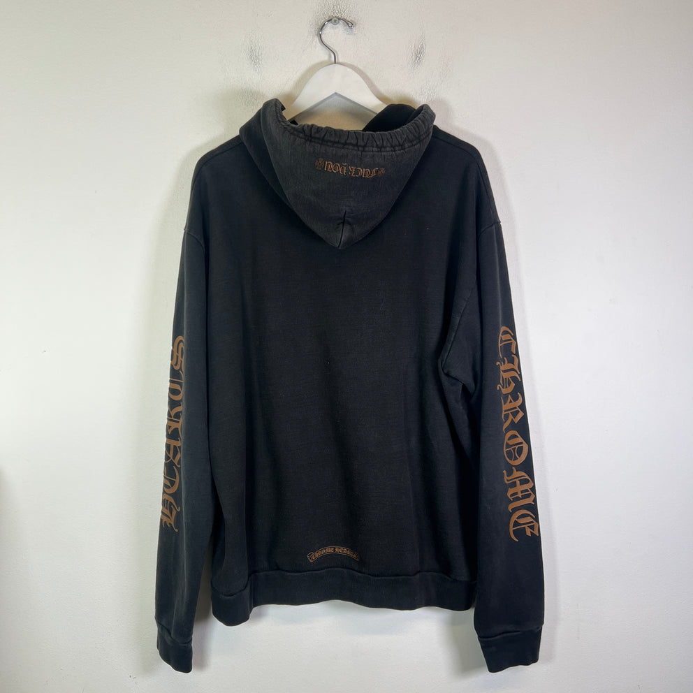 Chrome Hearts Vertical Logo Hoodie