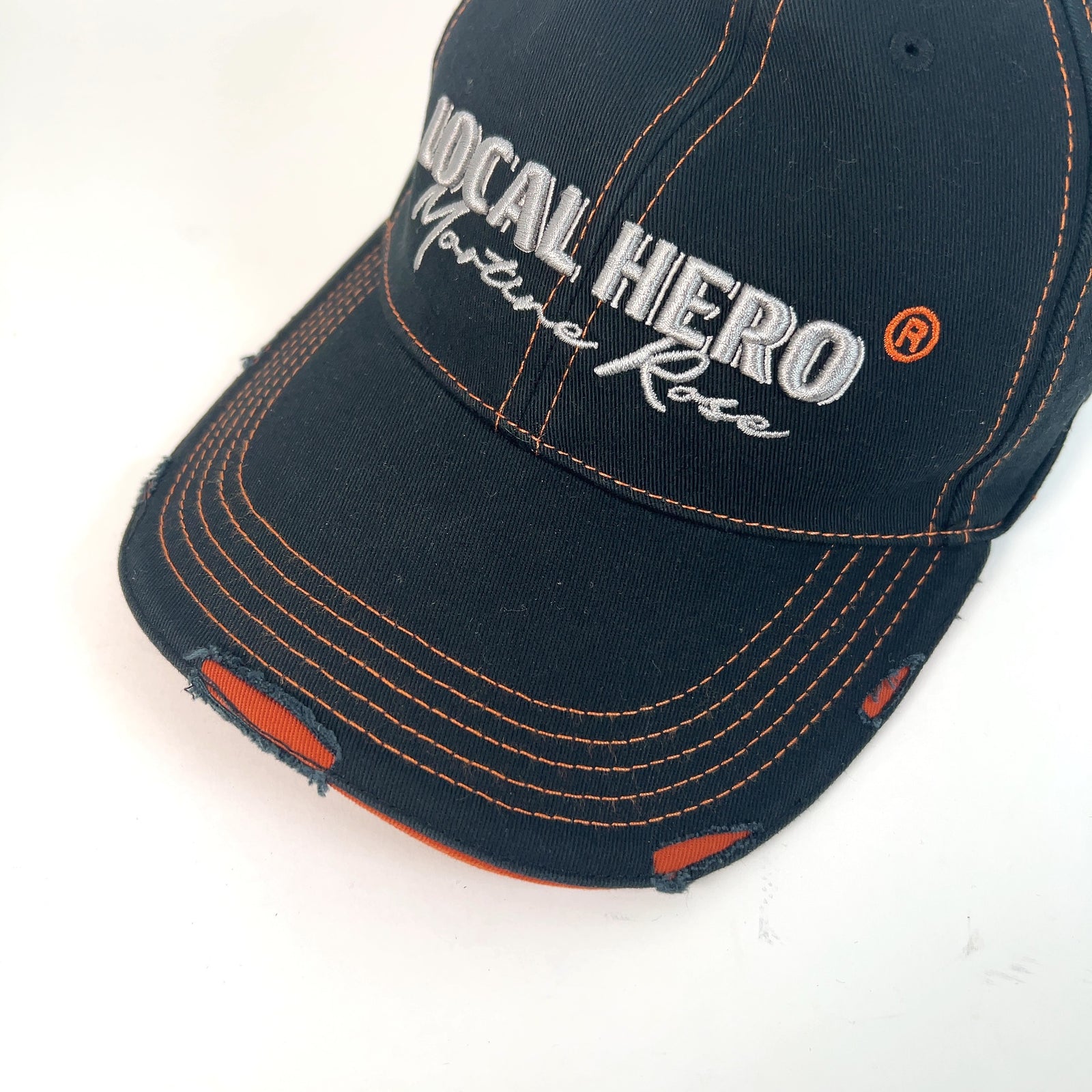 Martine Rose 'Local Hero' Roll Back Graphic Hat