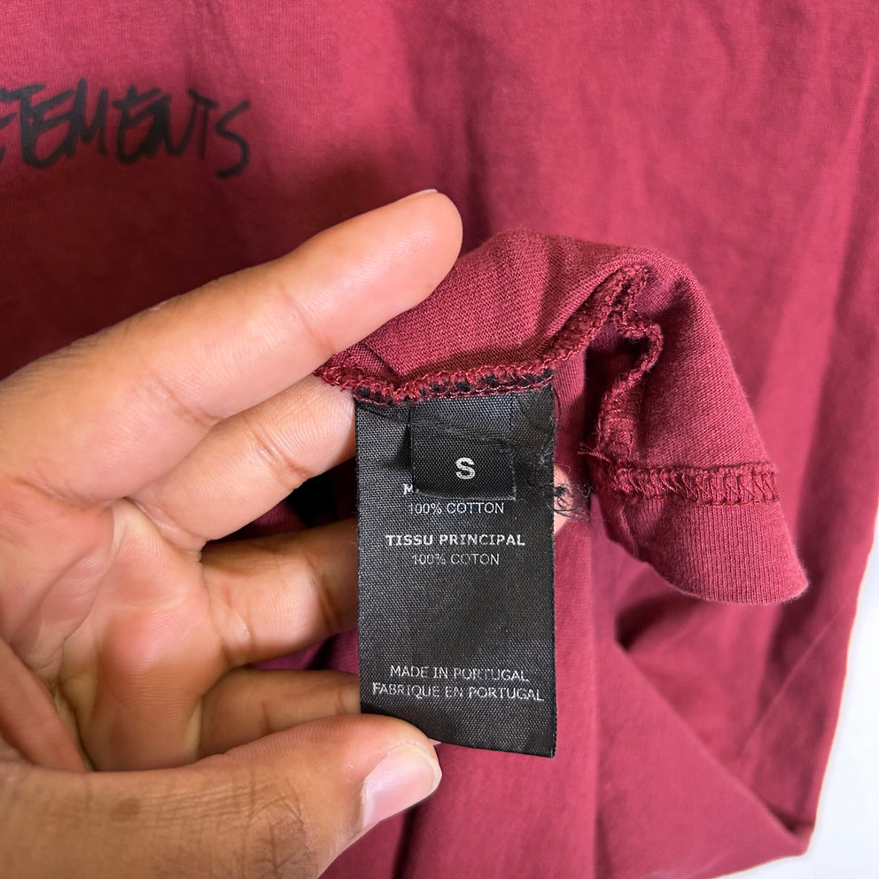 Vetements Handwritten Logo T-Shirt