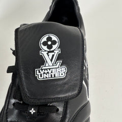 Louis Vuitton Black 'Footprint' Soccer Sneaker Size 10.5 LV