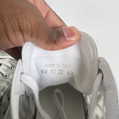 Dior B23 White/Black Oblique High-Top Sneaker Size 45