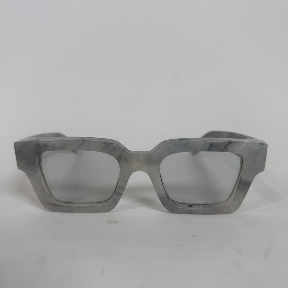 Off-White Grey Marble Sunglasses