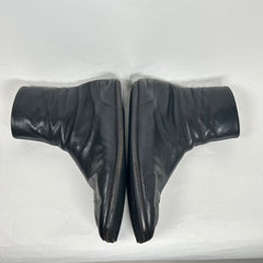 Maison Margiela Black Flat Tabi Boots Size 11