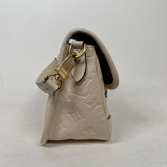 Louis Vuitton Cream Monogram Empreinte Diane NM Handbag