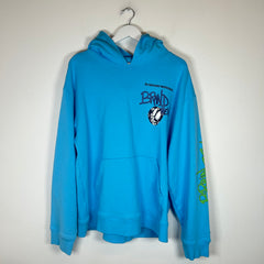 Chrome Hearts Blue Matty Boy Brain New Hoodie Size XL