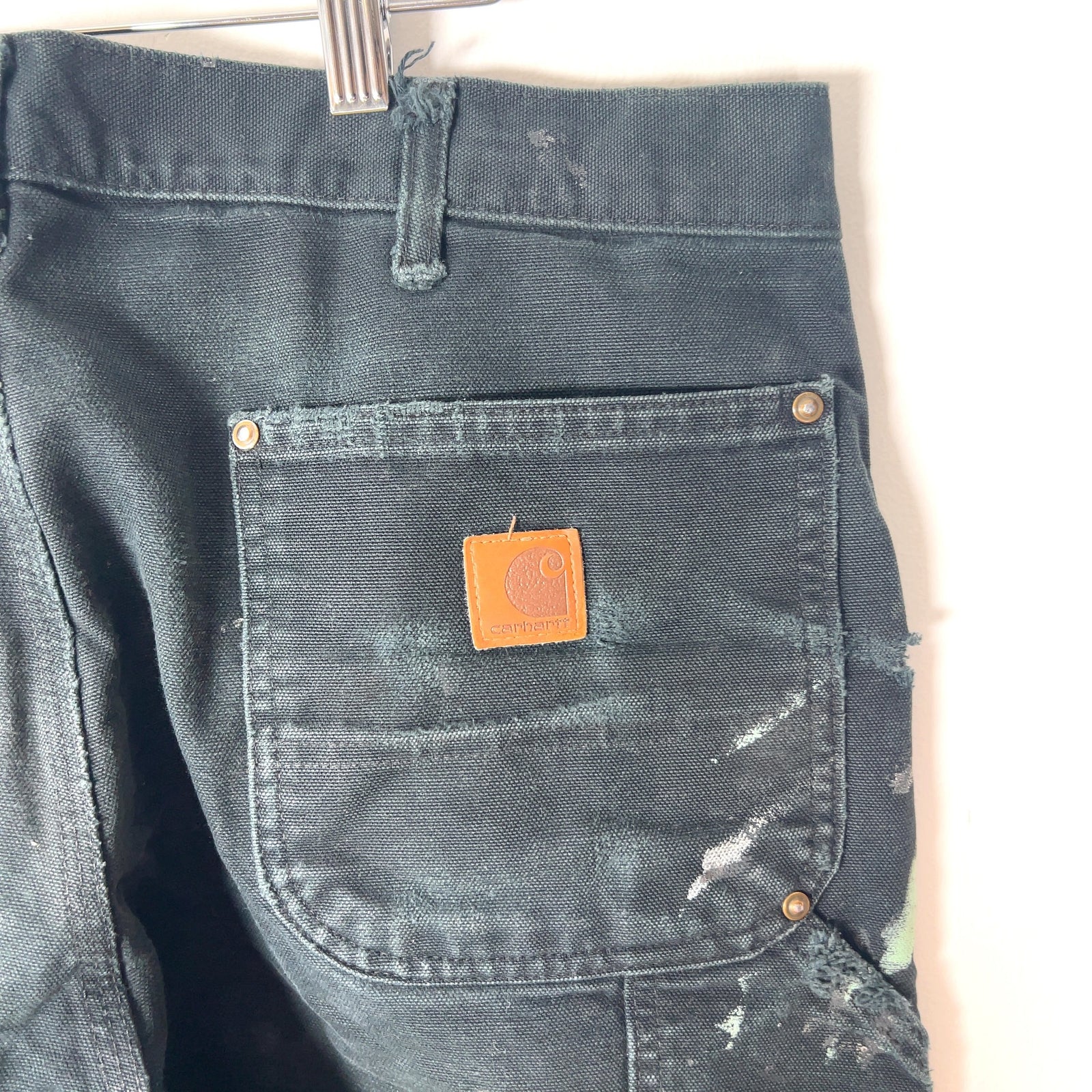 Carhartt Vintage Paint Splatter 'Double Knee' Carpenter Pants