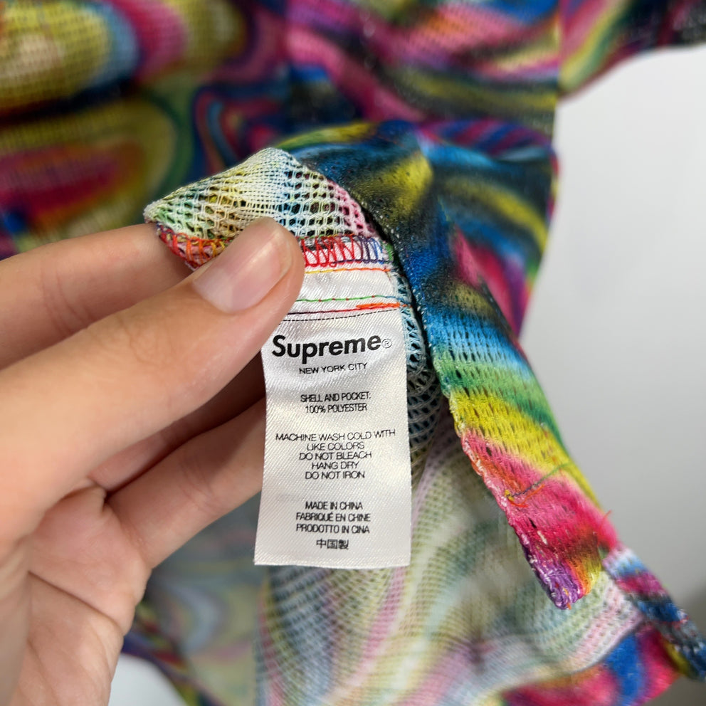 Supreme Mesh Stripe Oxford T-Shirt