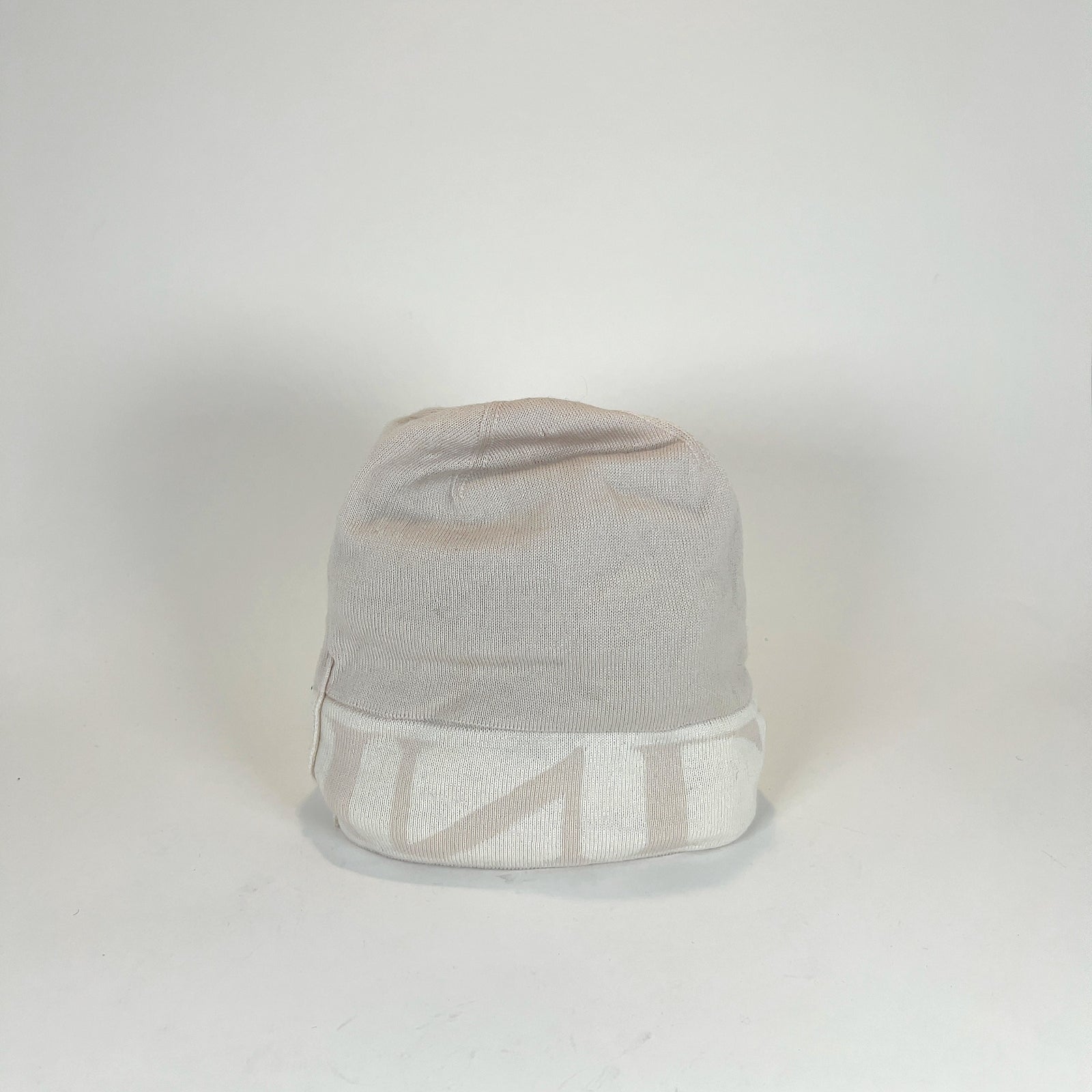Lanvin Cream Logo Beanie