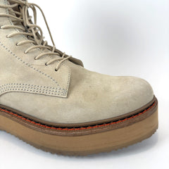 R13 Suede Combat Boots