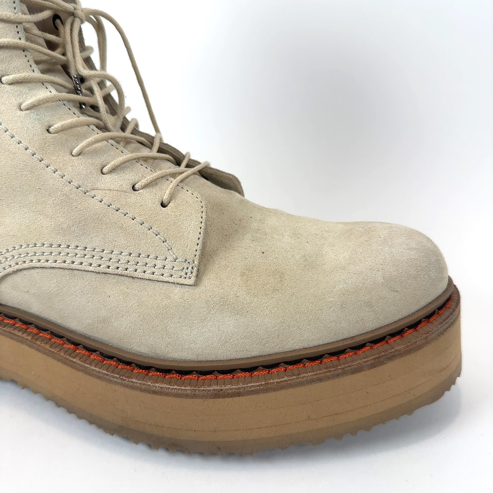R13 Suede Combat Boots